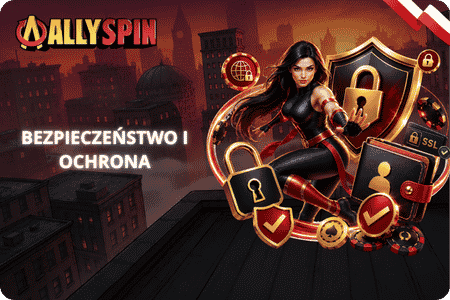 AllySpins Casino stosuje nowoczesne rozwiązania ochrony danych