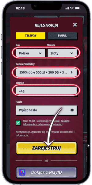 AllySpins Casino Potwierdzenie rejestracji