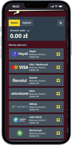AllySpins Casino Wybór gry